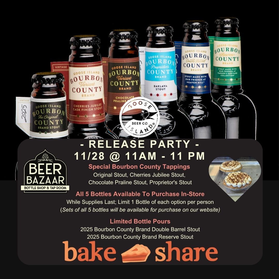 2025 Goose Island Bourbon County Brand Stout Release Party!
